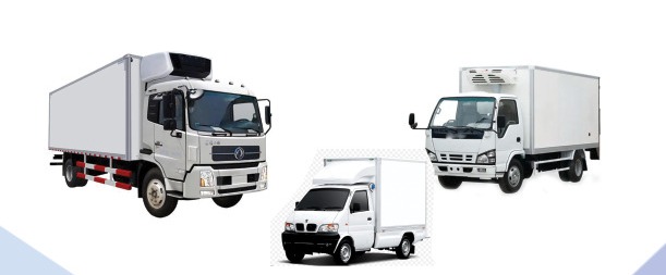 SherSher fleet: heavy truck, van and mid-size reefer truck